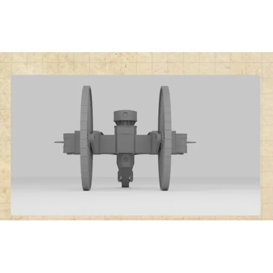 Vk Production F3d-72004b 1/72 Tsar Tank Var B 3d Printed Resin Kit