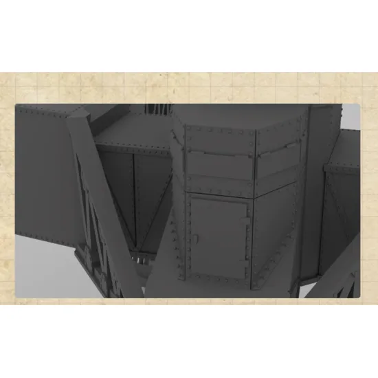Vk Production F3d-72004b 1/72 Tsar Tank Var B 3d Printed Resin Kit