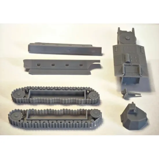 Vk Production R3d-72001 1/72 Fcm F4 Var A 3d Printed Resin Kit