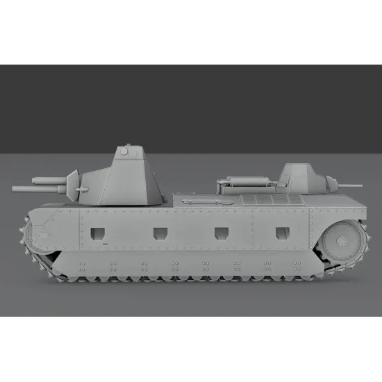 Vk Production R3d-72002 1/72 Fcm F4 Var D 3d Printed Resin Kit
