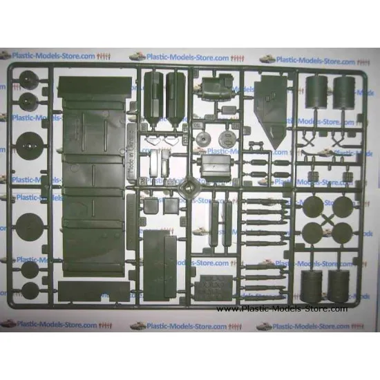 T-54B Soviet tank PE, decals, Resin turret 1/35 SKIF 230