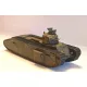 Vk Production R3d-72005 1/72 Tog I A12 Turret Without Metal Barrel 3d Printed Resin Kit