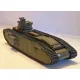Vk Production R3d-72005 1/72 Tog I A12 Turret Without Metal Barrel 3d Printed Resin Kit