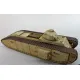 Vk Production R3d-72006 1/72 Tog I Apx-1 Turret Without Metal Barrel 3d Printed Resin Kit