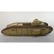 Vk Production R3d-72006 1/72 Tog I Apx-1 Turret Without Metal Barrel 3d Printed Resin Kit
