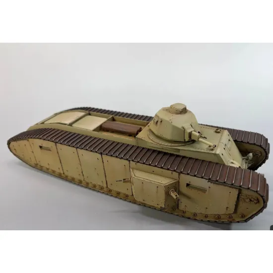 Vk Production R3d-72006-m 1/72 Tog I Apx-1 Turret With Metal Barrel 3d Printed Resin Kit
