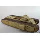 Vk Production R3d-72006-m 1/72 Tog I Apx-1 Turret With Metal Barrel 3d Printed Resin Kit