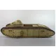 Vk Production R3d-72006-m 1/72 Tog I Apx-1 Turret With Metal Barrel 3d Printed Resin Kit