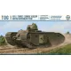 Vk Production R3d-72006-m 1/72 Tog I Apx-1 Turret With Metal Barrel 3d Printed Resin Kit