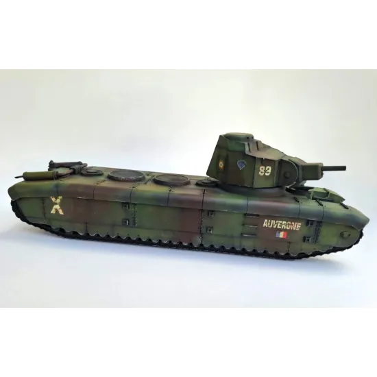 Vk Production R3d-72007-c 1/72 Arl Tracteur C With Crew 3d Printed Resin Kit