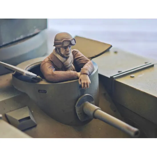 Vk Production R3d-72007-c 1/72 Arl Tracteur C With Crew 3d Printed Resin Kit