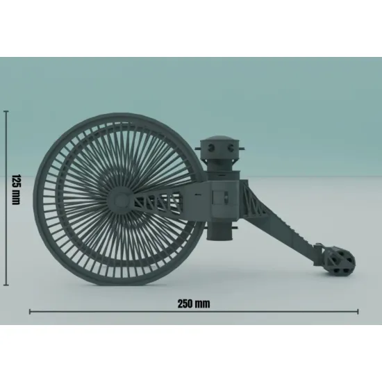 Vk Production F3d-35001a 1/35 Tsar Tank Var A 3d Printed Resin Kit