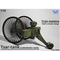 Vk Production F3d-35001a 1/35 Tsar Tank Var A 3d Printed Resin Kit