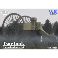 Vk Production F3d-35001b 1/35 Tsar Tank Var B 3d Printed Resin Kit