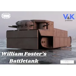 Vk Production F3d-35004 1/35 William Fosters Battletank 3d Printed Resin Kit