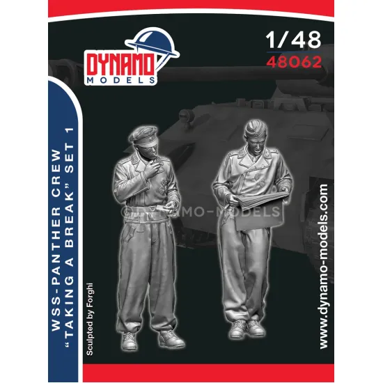 Dynamo Models 48062 1/48 Wss Panther Crew Taking A Break 3d Printed Resin Kit