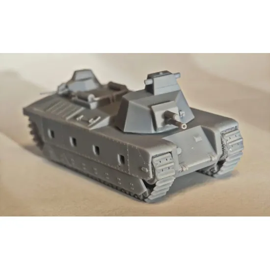 Vk Production R3d-35002 1/35 Fcm F4 Var D 3d Printed Resin Kit