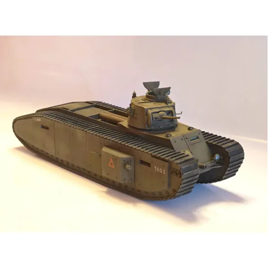 Vk Production R3d-35005 1/35 Tog I A12 Turret Without Metal Barrel 3d Printed Resin Kit