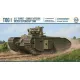 Vk Production R3d-35005 1/35 Tog I A12 Turret Without Metal Barrel 3d Printed Resin Kit