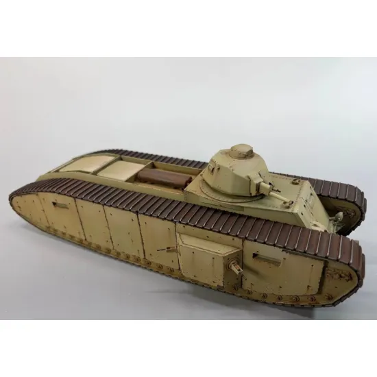 Vk Production R3d-35006 1/35 Tog I Apx-1 Turret Without Metal Barrel 3d Printed Resin Kit