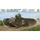 Vk Production R3d-35006 1/35 Tog I Apx-1 Turret Without Metal Barrel 3d Printed Resin Kit