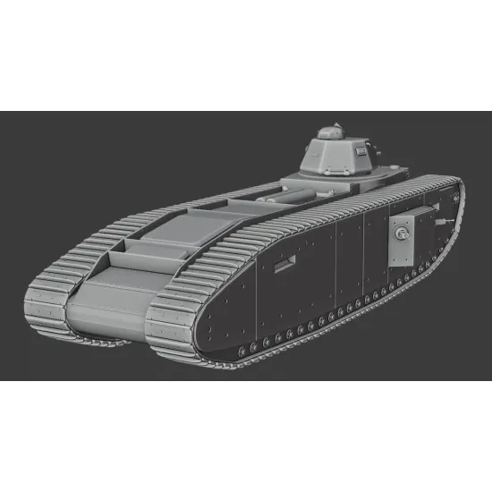 Vk Production R3d-35006-m 1/35 Tog I Apx-1 Turret With Metal Barrel 3d Printed Resin Kit
