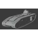 Vk Production R3d-35006-m 1/35 Tog I Apx-1 Turret With Metal Barrel 3d Printed Resin Kit