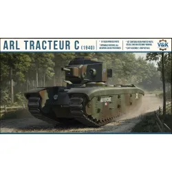 Vk Production R3d-35007 1/35 Arl Tracteur C Without Crew 3d Printed Resin Kit