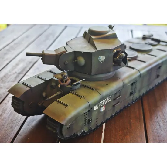 Vk Production R3d-35007-c 1/35 Arl Tracteur C With Crew 3d Printed Resin Kit