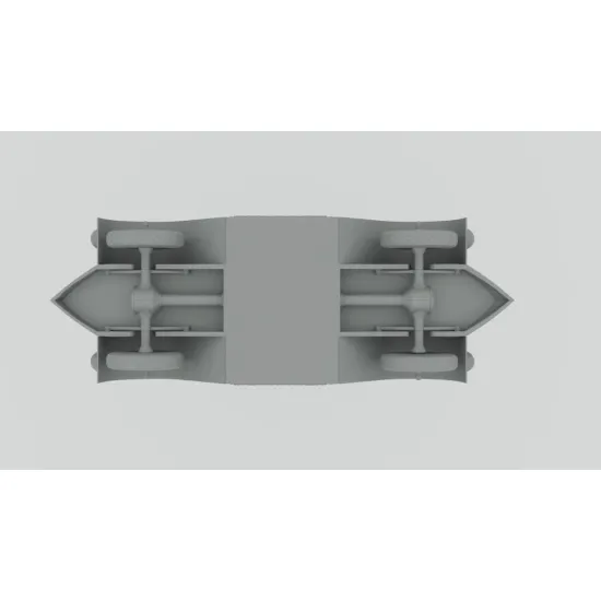 Vk Production F3d-48001 1/48 Skoda Pa-i 3d Printed Resin Kit