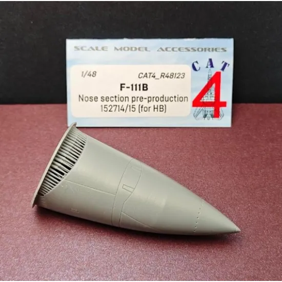 Cat4-r48123 1/48 F-111b Nose Section Pre-production 152714/15 For Hb
