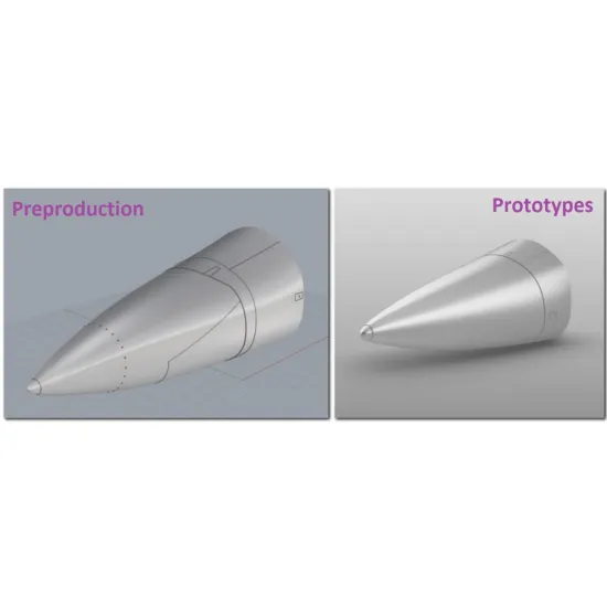 Cat4-r48123 1/48 F-111b Nose Section Pre-production 152714/15 For Hb