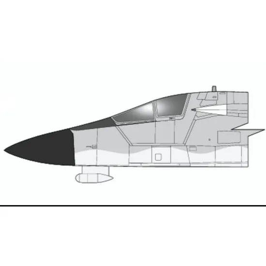 Cat4-r48123 1/48 F-111b Nose Section Pre-production 152714/15 For Hb
