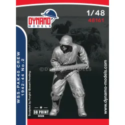 Dynamo Models 48161 1/48 Wss Pak40 Crew 1942-44 3d Printed Resin Kit