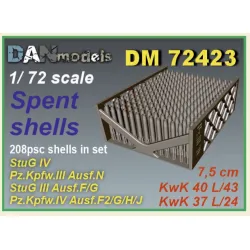 Dan Models 72423 1/72 3d Printed Shells 7/5cm Stug Iv Pz Kpfw Iii Ausfn Stug Iii Ausff/G Pz Kpfw Iv Ausff2/G/H/J 208psc
