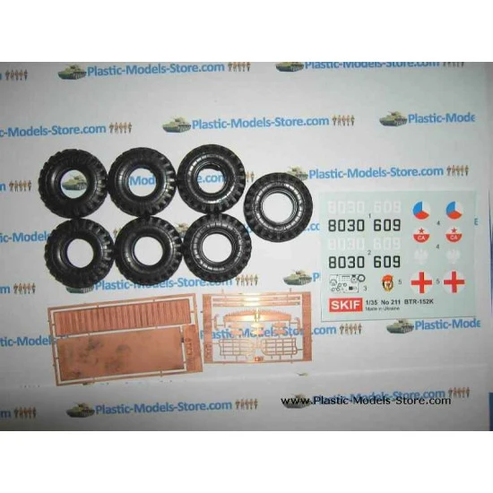 BTR-152K Soviet Armored personnel carrier BTR-140 1/35 SKIF 211 BTR-152K Soviet Armored personnel carrier BTR-140 1/35 SKIF 211