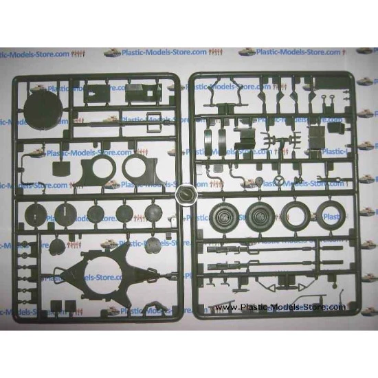 BTR-152 personnel carrier with ZU-23-2 gun Lebanon 1/35 SKIF 208