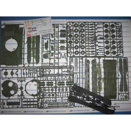 T-80UD Soviet main battle tank Bereza MBT T-80 mod 1/35 SKIF 201