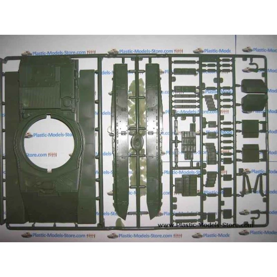 T-80UD Soviet main battle tank Bereza MBT T-80 mod 1/35 SKIF 201