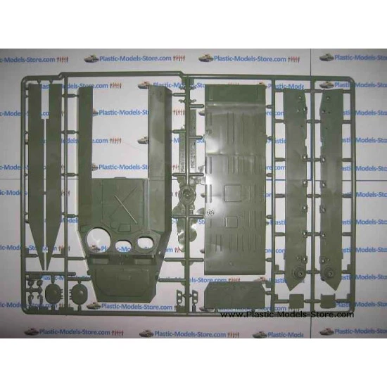 Light Soviet rocket complex Strela-10SV prototype 1/35 SKIF 216