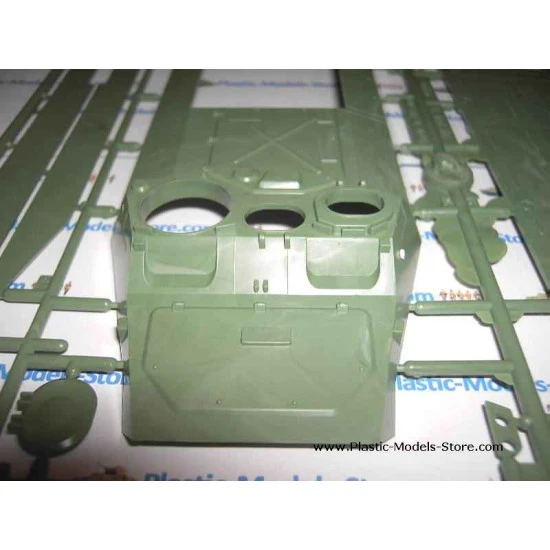 Light Soviet rocket complex Strela-10SV prototype 1/35 SKIF 216