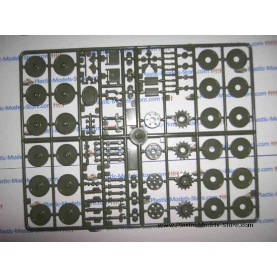 Light Soviet rocket complex Strela-10SV prototype 1/35 SKIF 216