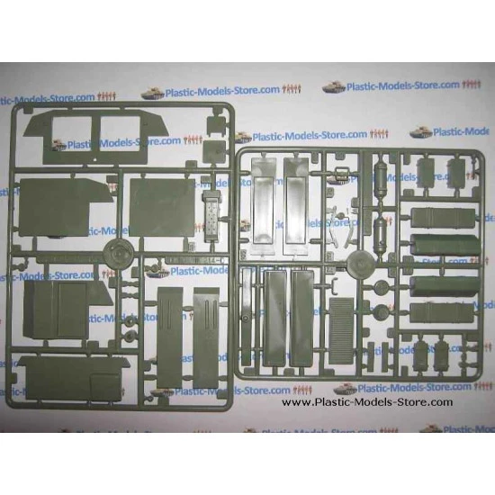Light Soviet rocket complex Strela-10SV prototype 1/35 SKIF 216