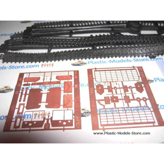 Light Soviet rocket complex Strela-10SV prototype 1/35 SKIF 216