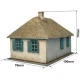 EAST EUROPEAN VILLAGE HOUSE 1/72 Miniart 72016
