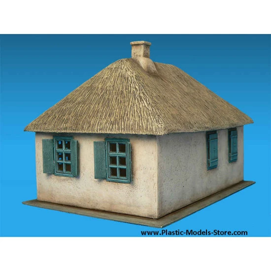 EAST EUROPEAN VILLAGE HOUSE 1/72 Miniart 72016