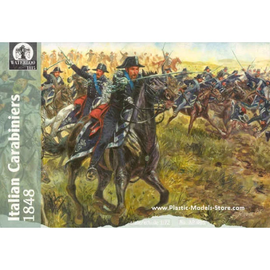 Italian Carabiniers 1848 1/72 Waterloo 1815 AP005