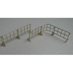 Aerodrome fencing 1 5 pieces 1/72 Mini World MINI7233b