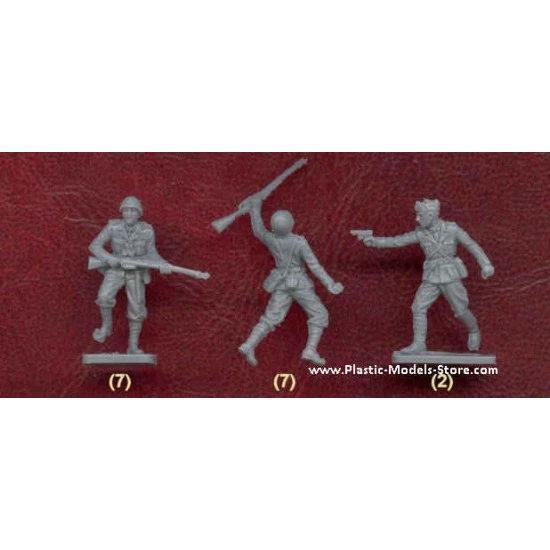 Italian Infantry WWII 48 fig. 1/72 Waterloo 1815 AP007