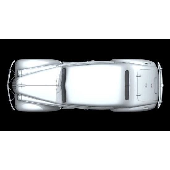 Admiral Saloon, WWII German passenger car 1/24 ICM 24023